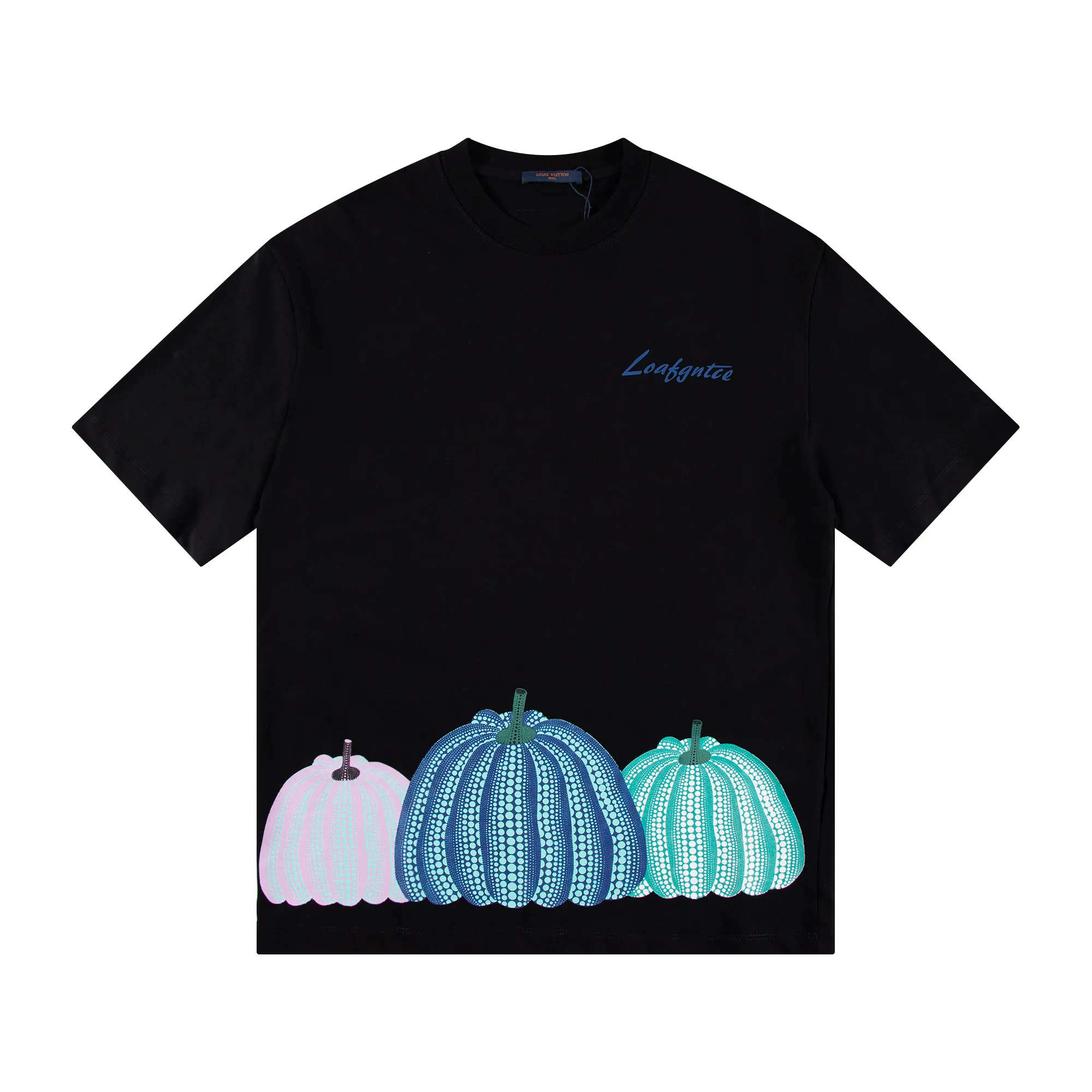 🅿️160 Style: 2026 new LOUIS VUITTON short-sleeved T-shirt Material: High version 300g double yarn combed cotton Size: S～XL Color: Black Style number: H157